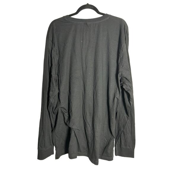 No BRAND Halloween Image Graphic Tee NEW Unisex LS Cotton Size 3XL - Picture 3 of 4